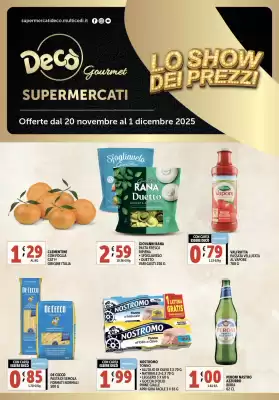 Volantino Gourmet Déco (valido fino al 1-12)