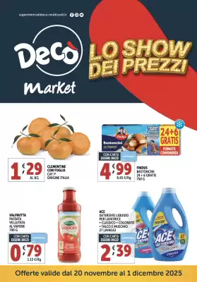 Volantino Deco Market (valido fino al 1-12)