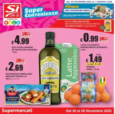 Volantino Sì con te (valido fino al 26-11)