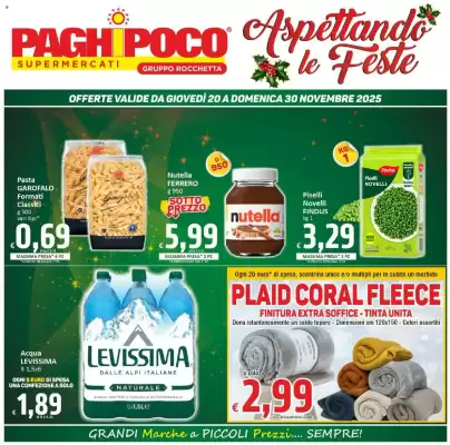 Volantino Paghi Poco (valido fino al 30-11)