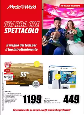 Volantino MediaWorld (valido fino al 30-11)