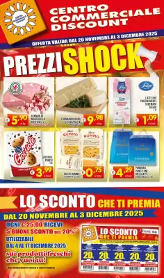 Volantino Centro Commerciale Discount (valido fino al 3-12)