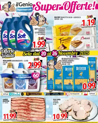 Volantino Il Genio Supermercato (valido fino al 26-11)