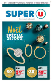 Catalogue Super U | Noël spécial bijoux page 1