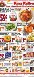 King Kullen weekly ad week 47 Page 1