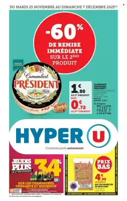 Catalogue Hyper U (valable jusqu'au 7-12)
