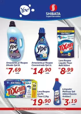 Folheto Shibata Supermercados (válido até 24-11)