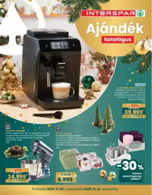 Interspar akciós újság (érvényes eddig: 27-12)