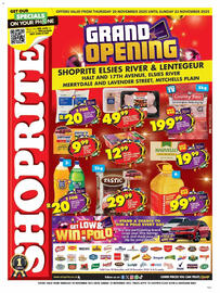 Shoprite catalogue Page 1