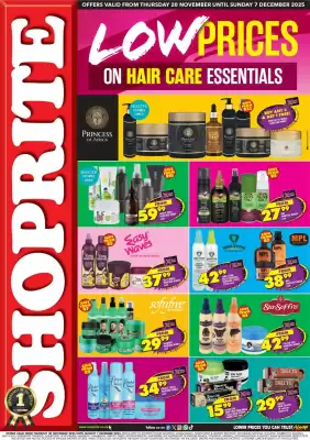 Shoprite catalogue (valid until 7-12)
