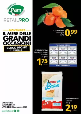 Volantino Superstore Pam (valido fino al 28-11)