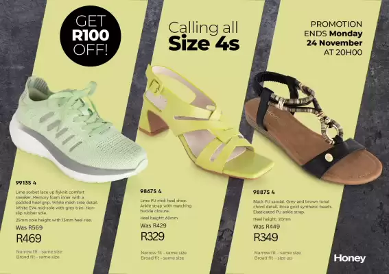 Honey Fashion Accessories catalogue (valid until 26-11)