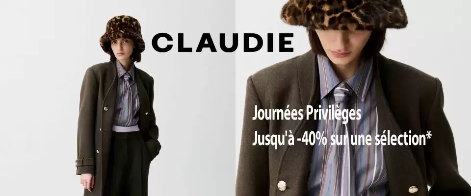 Catalogue Claudie Pierlot (valable jusqu'au 14-12)
