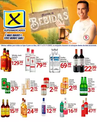 Folheto X Supermercados (válido até 21-11)