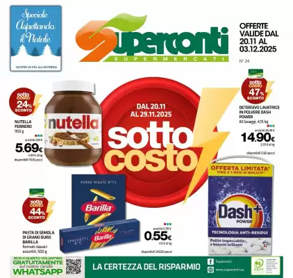Volantino Superconti (valido fino al 3-12)