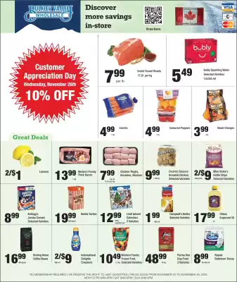 Bulkley Valley Wholesale flyer (valid until 26-11)