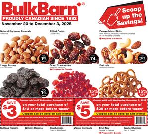 Bulk Barn flyer week 47 Page 1