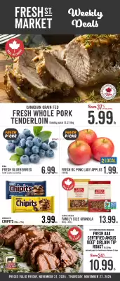 Fresh St Market flyer (valid until 26-11)