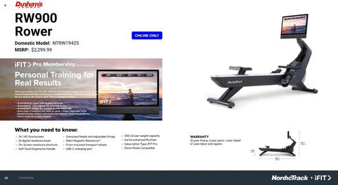 Dunham's Sports weekly ad Page 20