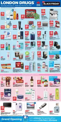 London Drugs flyer (valid until 26-11)