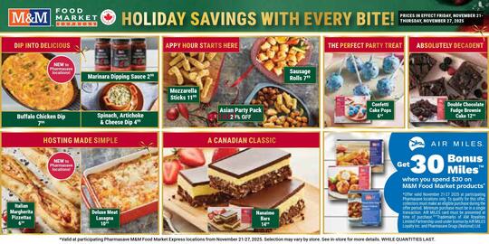 Pharmasave flyer week 47 Page 1