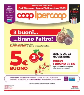 Volantino Ipercoop (valido fino al 3-12)