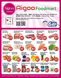 Aigoo Foodmart flyer week 47 Page 1