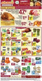 Shaw's flyer week 47 Page 1