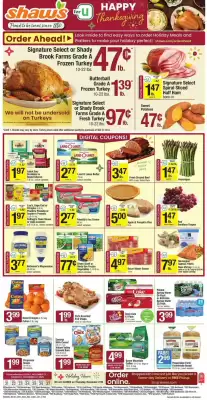 Shaw's flyer (valid until 27-11)