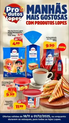 Folheto Lopes Supermercados (válido até 1-12)