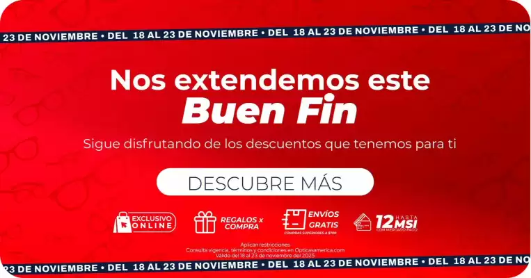 Catálogo Ópticas América (válido hasta 23-11)
