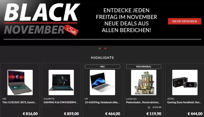 Alternate Flugblatt (gültig bis 24-11)