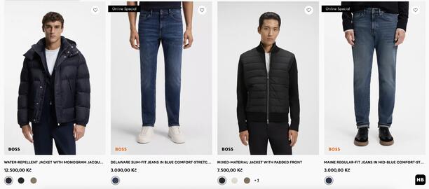 Hugo Boss leták Strana 1