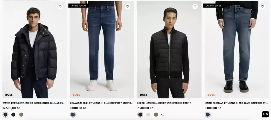 Hugo Boss leták (platné do 2-12)