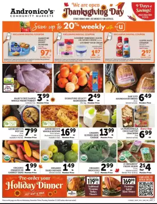 Andronico's weekly ad (valid until 27-11)
