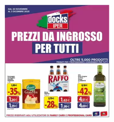 Volantino Docks Cash&Carry (valido fino al 3-12)
