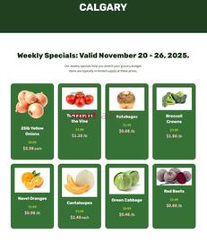 H&W Produce flyer week 47 Page 1