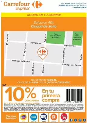 Folleto Carrefour Express (válido hasta 21-12)