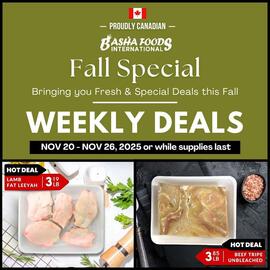 Basha Foods flyer week 47 Page 1