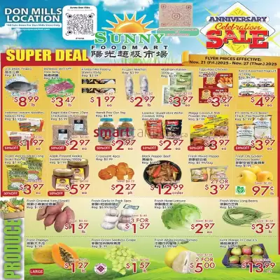 Sunny Food Mart flyer (valid until 27-11)