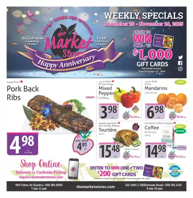 The Market Stores flyer (valid until 26-11)