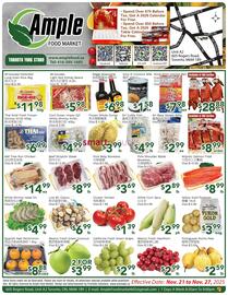 Ample Food Market flyer week 47 Page 1