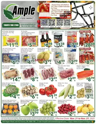 Ample Food Market flyer (valid until 27-11)