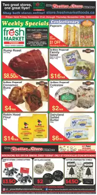 Fresh Market Foods flyer (valid until 27-11)