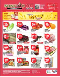 SunFood Supermarket flyer week 47 Page 1