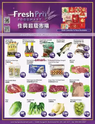 FreshPro Foodmart flyer (valid until 27-11)