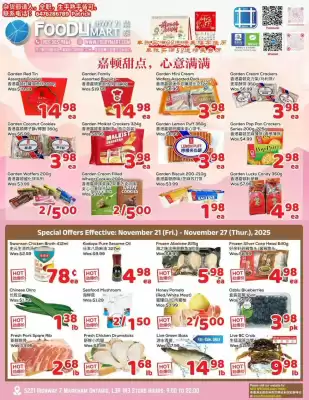 Foody Mart flyer (valid until 27-11)