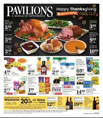 Pavilions weekly ad (valid until 27-11)