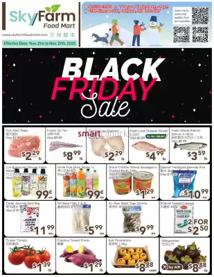 SkyFarm Food Mart flyer (valid until 27-11)
