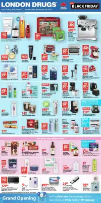 London Drugs flyer (valid until 27-11)